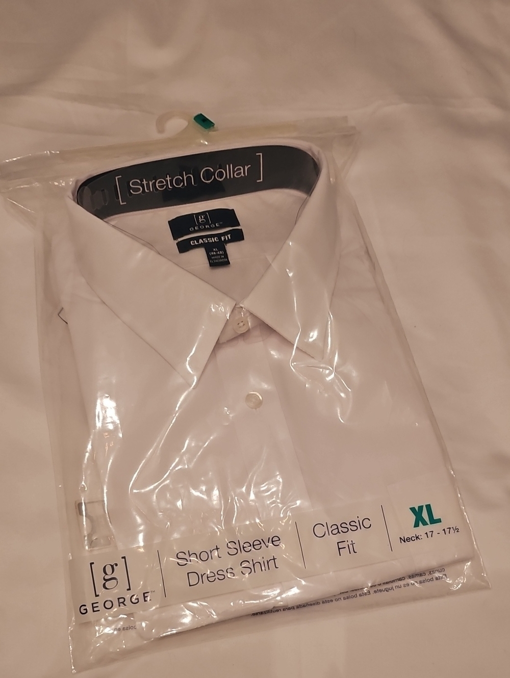 George White Short Sleeve Dress Shirt